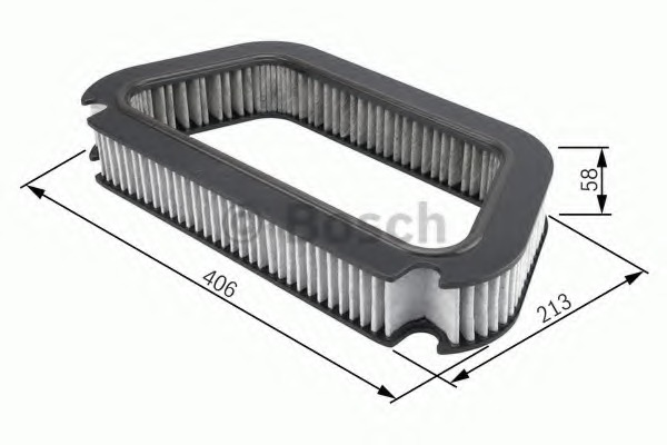 Filtru, aer habitaclu 1 987 432 423 BOSCH - Filtru aer habitaclu