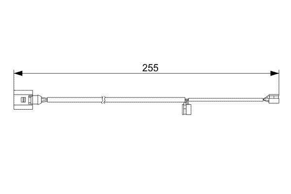 senzor de avertizare,uzura placute de frana 1 987 473 013 BOSCH - Indicator de uzura placute frana senzor de avertizare,uzura placute de frana 1 987 473 013 BOSCH - Indicator de uzura placute frana