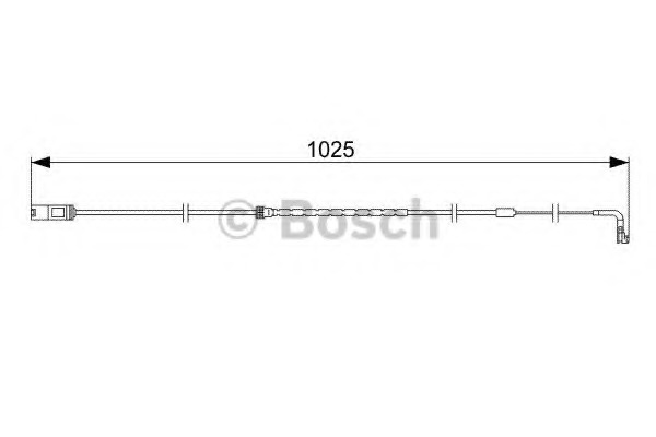 senzor de avertizare,uzura placute de frana 1 987 473 026 BOSCH - Indicator de uzura placute frana senzor de avertizare,uzura placute de frana 1 987 473 026 BOSCH - Indicator de uzura placute frana