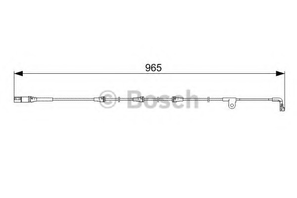 senzor de avertizare,uzura placute de frana 1 987 473 027 BOSCH - Indicator de uzura placute frana senzor de avertizare,uzura placute de frana 1 987 473 027 BOSCH - Indicator de uzura placute frana