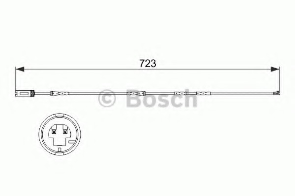 senzor de avertizare,uzura placute de frana 1 987 473 514 BOSCH - Indicator de uzura placute frana senzor de avertizare,uzura placute de frana 1 987 473 514 BOSCH - Indicator de uzura placute frana