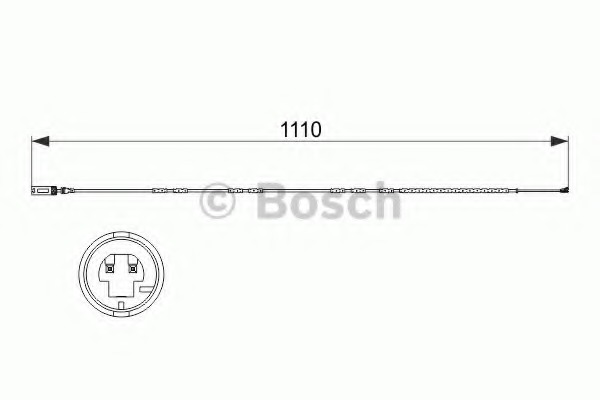 senzor de avertizare,uzura placute de frana 1 987 473 515 BOSCH - Indicator de uzura placute frana senzor de avertizare,uzura placute de frana 1 987 473 515 BOSCH - Indicator de uzura placute frana