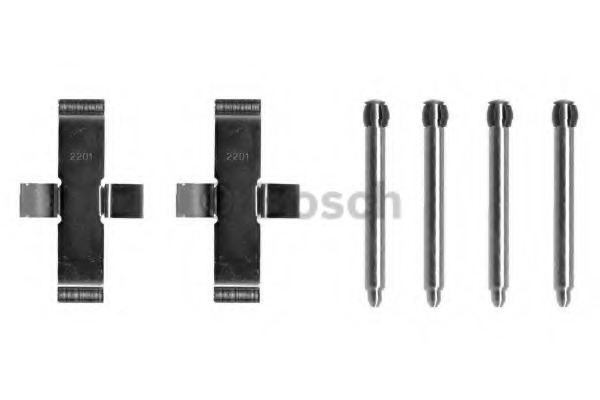 Set accesorii, placute frana 1 987 474 101 BOSCH - Frana disc Set accesorii, placute frana 1 987 474 101 BOSCH - Frana disc