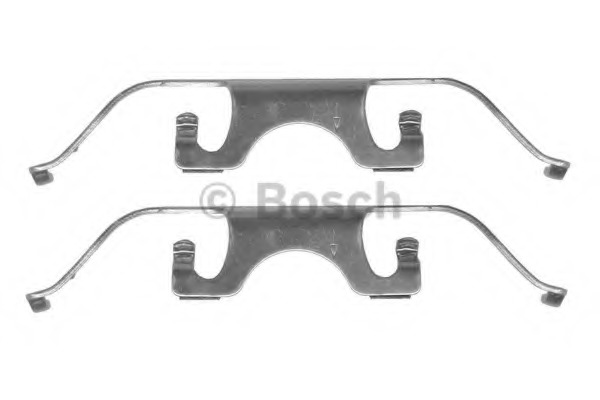 Set accesorii, placute frana 1 987 474 334 BOSCH - Componente/ accesorii frana