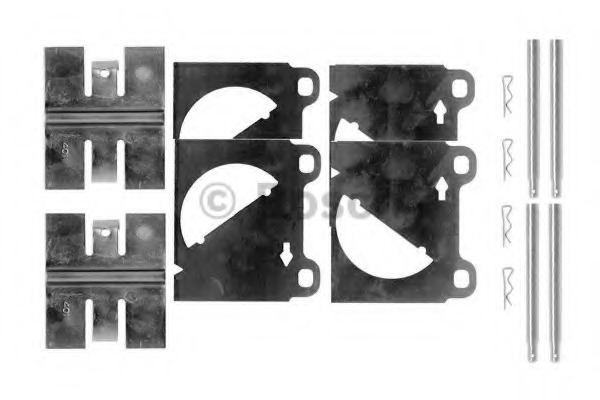 Set accesorii, placute frana 1 987 474 345 BOSCH - Componente/ accesorii frana Set accesorii, placute frana 1 987 474 345 BOSCH - Componente/ accesorii frana