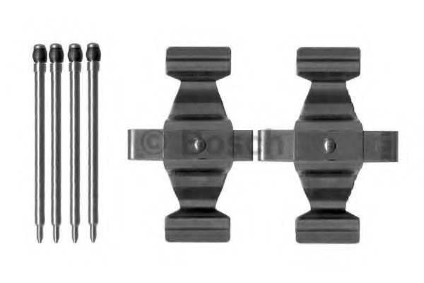 Set accesorii, placute frana 1 987 474 411 BOSCH - Frana disc Set accesorii, placute frana 1 987 474 411 BOSCH - Frana disc