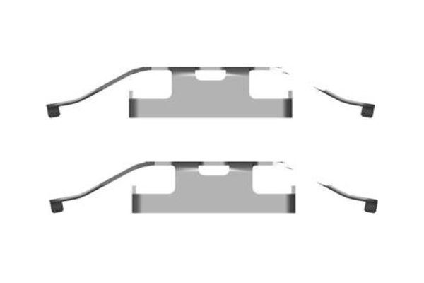Set accesorii, placute frana 1 987 474 434 BOSCH - Componente/ accesorii frana Set accesorii, placute frana 1 987 474 434 BOSCH - Componente/ accesorii frana
