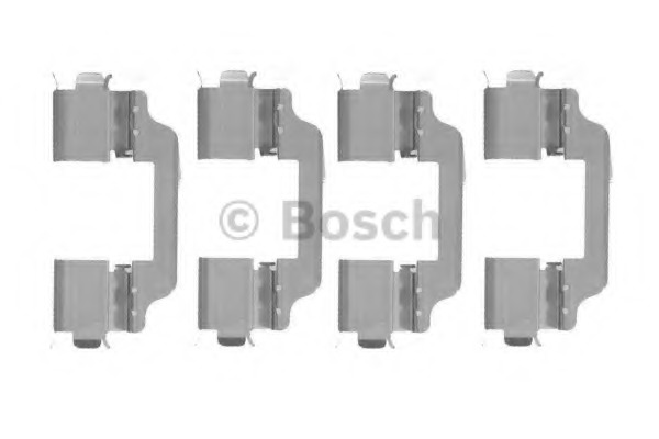Set accesorii, placute frana 1 987 474 446 BOSCH - Frana disc