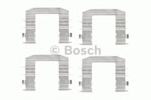 Set accesorii, placute frana 1 987 474 447 BOSCH - Frana disc