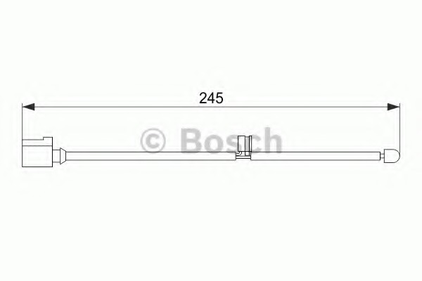 senzor de avertizare,uzura placute de frana 1 987 474 563 BOSCH - Indicator de uzura placute frana senzor de avertizare,uzura placute de frana 1 987 474 563 BOSCH - Indicator de uzura placute frana