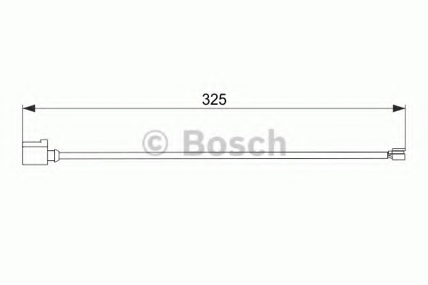 senzor de avertizare,uzura placute de frana 1 987 474 567 BOSCH - Componente/ accesorii frana senzor de avertizare,uzura placute de frana 1 987 474 567 BOSCH - Componente/ accesorii frana