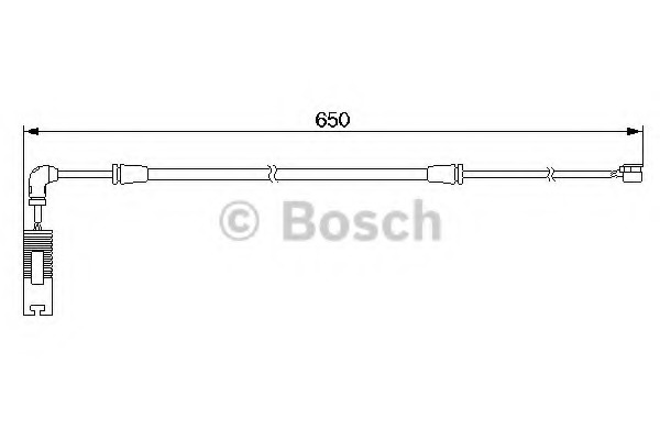 senzor de avertizare,uzura placute de frana 1 987 474 960 BOSCH - Indicator de uzura placute frana senzor de avertizare,uzura placute de frana 1 987 474 960 BOSCH - Indicator de uzura placute frana