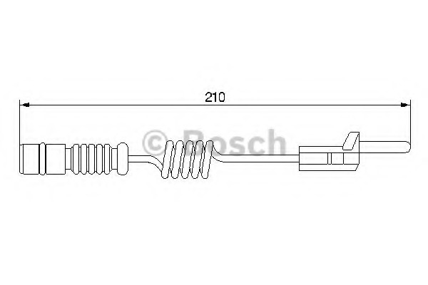 senzor de avertizare,uzura placute de frana 1 987 474 969 BOSCH - Indicator de uzura placute frana senzor de avertizare,uzura placute de frana 1 987 474 969 BOSCH - Indicator de uzura placute frana