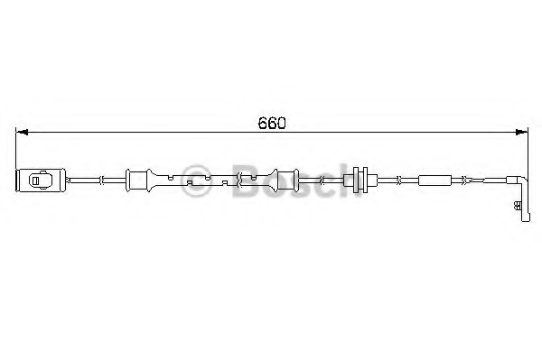 senzor de avertizare,uzura placute de frana 1 987 474 972 BOSCH - Indicator de uzura placute frana senzor de avertizare,uzura placute de frana 1 987 474 972 BOSCH - Indicator de uzura placute frana