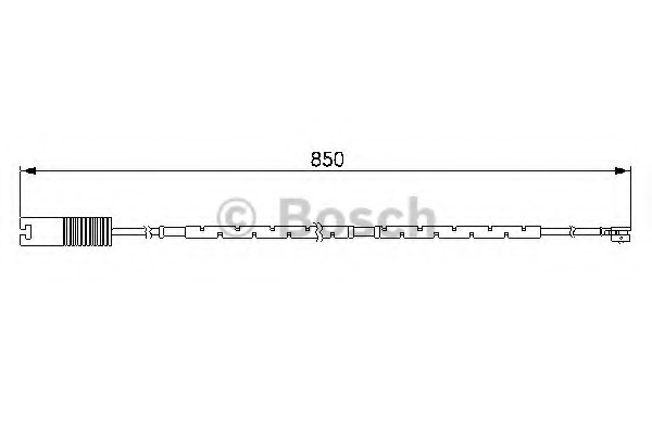 senzor de avertizare,uzura placute de frana 1 987 474 998 BOSCH - Indicator de uzura placute frana senzor de avertizare,uzura placute de frana 1 987 474 998 BOSCH - Indicator de uzura placute frana