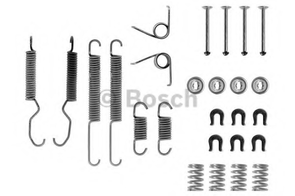 Set accesorii, sabot de frana 1 987 475 154 BOSCH - Frana tambur