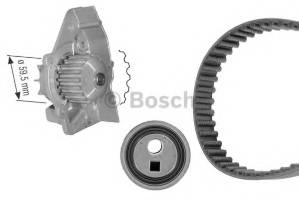 Set pompa apa + curea dintata 1 987 946 434 BOSCH - Pompa apa/ garnitura Set pompa apa + curea dintata 1 987 946 434 BOSCH - Pompa apa/ garnitura