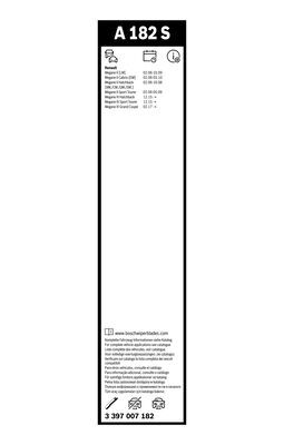 lamela stergator 3 397 007 182 BOSCH - Stergator de parbriz lamela stergator 3 397 007 182 BOSCH - Stergator de parbriz