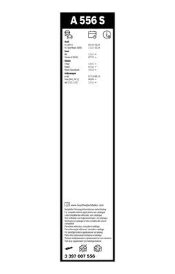 lamela stergator 3 397 007 556 BOSCH - Stergator de parbriz lamela stergator 3 397 007 556 BOSCH - Stergator de parbriz