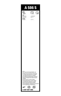 SET STERGATOARE AEROTWIN 680/515 MM 3 397 007 586 BOSCH - Stergator de parbriz SET STERGATOARE AEROTWIN 680/515 MM 3 397 007 586 BOSCH - Stergator de parbriz