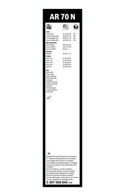STERGATOR AEROTWIN FLAT 700 MM 3 397 008 845 BOSCH - Stergator de parbriz STERGATOR AEROTWIN FLAT 700 MM 3 397 008 845 BOSCH - Stergator de parbriz
