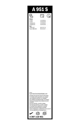 SET STERGATOARE AEROTWIN 650/475 MM 3 397 118 951 BOSCH - Stergator de parbriz SET STERGATOARE AEROTWIN 650/475 MM 3 397 118 951 BOSCH - Stergator de parbriz