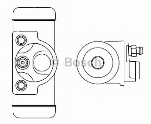 Cilindru receptor frana F 026 002 344 BOSCH - Cilindru receptor frana Cilindru receptor frana F 026 002 344 BOSCH - Cilindru receptor frana