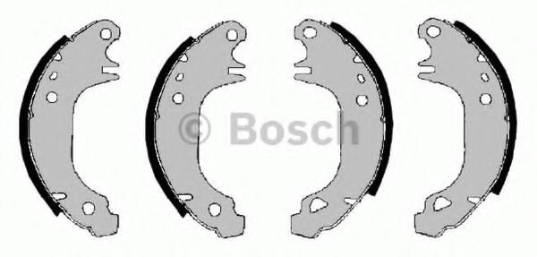 Set saboti frana F 026 004 275 BOSCH - Material frictiune sabot frana/ sabot frana Set saboti frana F 026 004 275 BOSCH - Material frictiune sabot frana/ sabot frana