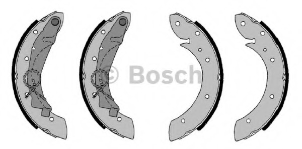 Set saboti frana F 026 004 552 BOSCH - Frana tambur Set saboti frana F 026 004 552 BOSCH - Frana tambur