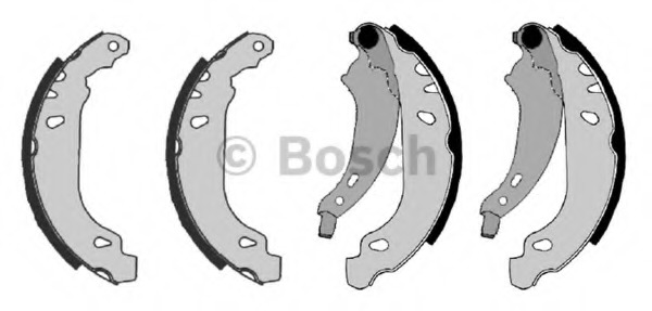 Set saboti frana F 026 004 568 BOSCH - Material frictiune sabot frana/ sabot frana Set saboti frana F 026 004 568 BOSCH - Material frictiune sabot frana/ sabot frana