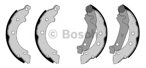 Set saboti frana F 026 004 570 BOSCH - Material frictiune sabot frana/ sabot frana Set saboti frana F 026 004 570 BOSCH - Material frictiune sabot frana/ sabot frana