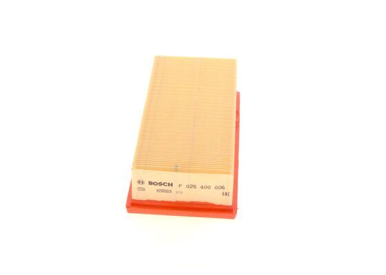 Filtru aer F 026 400 006 BOSCH - Filtru aer/ carcasa
