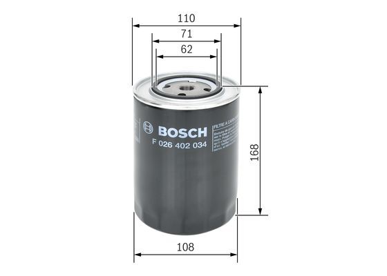 filtru combustibil F 026 402 034 BOSCH - Filtru combustibil/carcasa filtru combustibil F 026 402 034 BOSCH - Filtru combustibil/carcasa