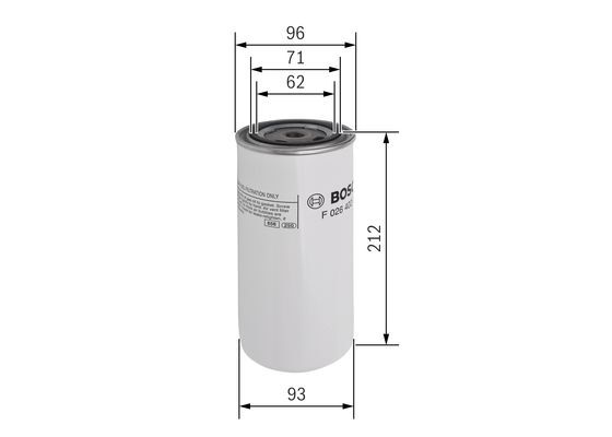 filtru combustibil F 026 402 035 BOSCH - Filtru combustibil filtru combustibil F 026 402 035 BOSCH - Filtru combustibil