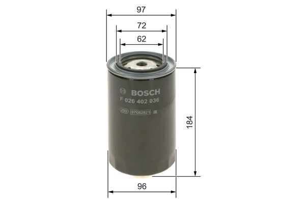 filtru combustibil F 026 402 036 BOSCH - Filtru combustibil filtru combustibil F 026 402 036 BOSCH - Filtru combustibil