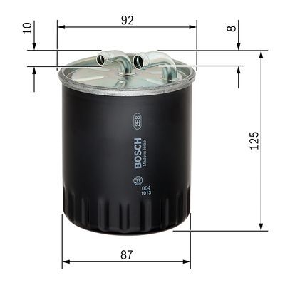 filtru combustibil F 026 402 065 BOSCH - Filtru combustibil filtru combustibil F 026 402 065 BOSCH - Filtru combustibil