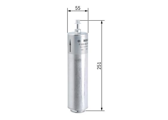 filtru combustibil F 026 402 085 BOSCH - Filtru combustibil/carcasa filtru combustibil F 026 402 085 BOSCH - Filtru combustibil/carcasa