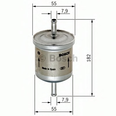 filtru combustibil F 026 403 009 BOSCH - Filtru combustibil/carcasa filtru combustibil F 026 403 009 BOSCH - Filtru combustibil/carcasa