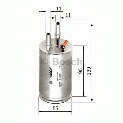 filtru combustibil F 026 403 014 BOSCH - Filtru combustibil/carcasa filtru combustibil F 026 403 014 BOSCH - Filtru combustibil/carcasa