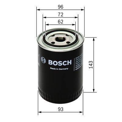 Filtru ulei F 026 407 083 BOSCH - Ungere Filtru ulei F 026 407 083 BOSCH - Ungere