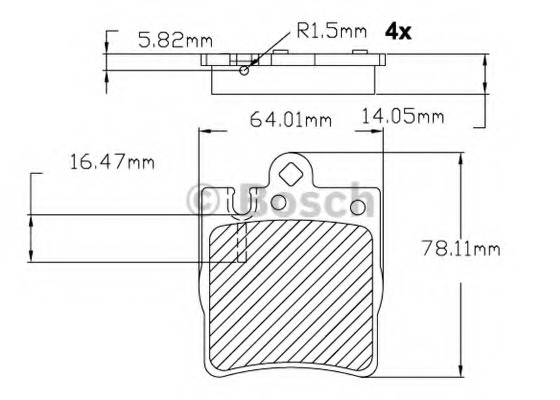 set placute frana,frana disc F 03B 150 088 BOSCH - Set placute frana set placute frana,frana disc F 03B 150 088 BOSCH - Set placute frana