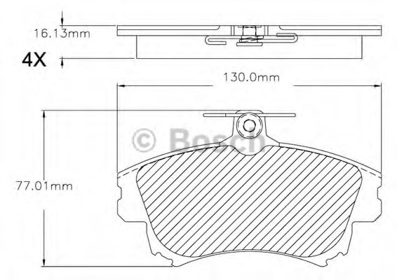 set placute frana,frana disc F 03B 150 295 BOSCH - Set placute frana set placute frana,frana disc F 03B 150 295 BOSCH - Set placute frana