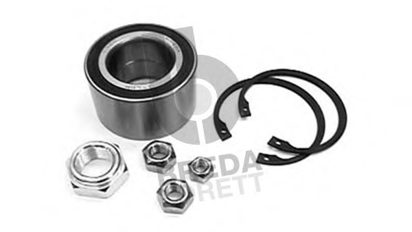 Set rulment roata CR 2100 BREDA LORETT - Rulment roata / butuc roata Set rulment roata CR 2100 BREDA LORETT - Rulment roata / butuc roata