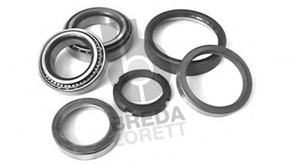 Set rulment roata CR 2570 BREDA LORETT - Rulment roata / butuc roata Set rulment roata CR 2570 BREDA LORETT - Rulment roata / butuc roata