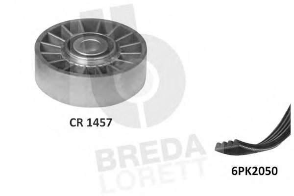 Set curea transmisie cu caneluri KCA 0003 BREDA LORETT - Set curea transmisie cu caneluri Set curea transmisie cu caneluri KCA 0003 BREDA LORETT - Set curea transmisie cu caneluri