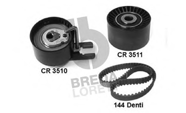 Set curea de distributie KCD 0571 BREDA LORETT - Kit distributie / curea distributie Set curea de distributie KCD 0571 BREDA LORETT - Kit distributie / curea distributie