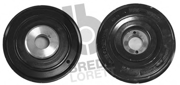 Fulie curea, arbore cotit PS 1006 BREDA LORETT - Fulie curea Fulie curea, arbore cotit PS 1006 BREDA LORETT - Fulie curea