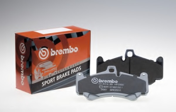 Set placute frana de performanta 07.B314.47 BREMBO - Placute frana de performanta