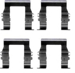 Set accesorii, placute frana A 02 236 BREMBO - Componente/ accesorii frana Set accesorii, placute frana A 02 236 BREMBO - Componente/ accesorii frana