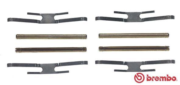 Set accesorii, placute frana A 02 293 BREMBO - Frana disc Set accesorii, placute frana A 02 293 BREMBO - Frana disc